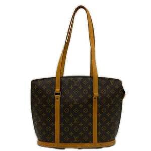 LOUIS VUITTON Monogram Babylon M51102 Handbag in Brown Coated Canvas and Leat...
